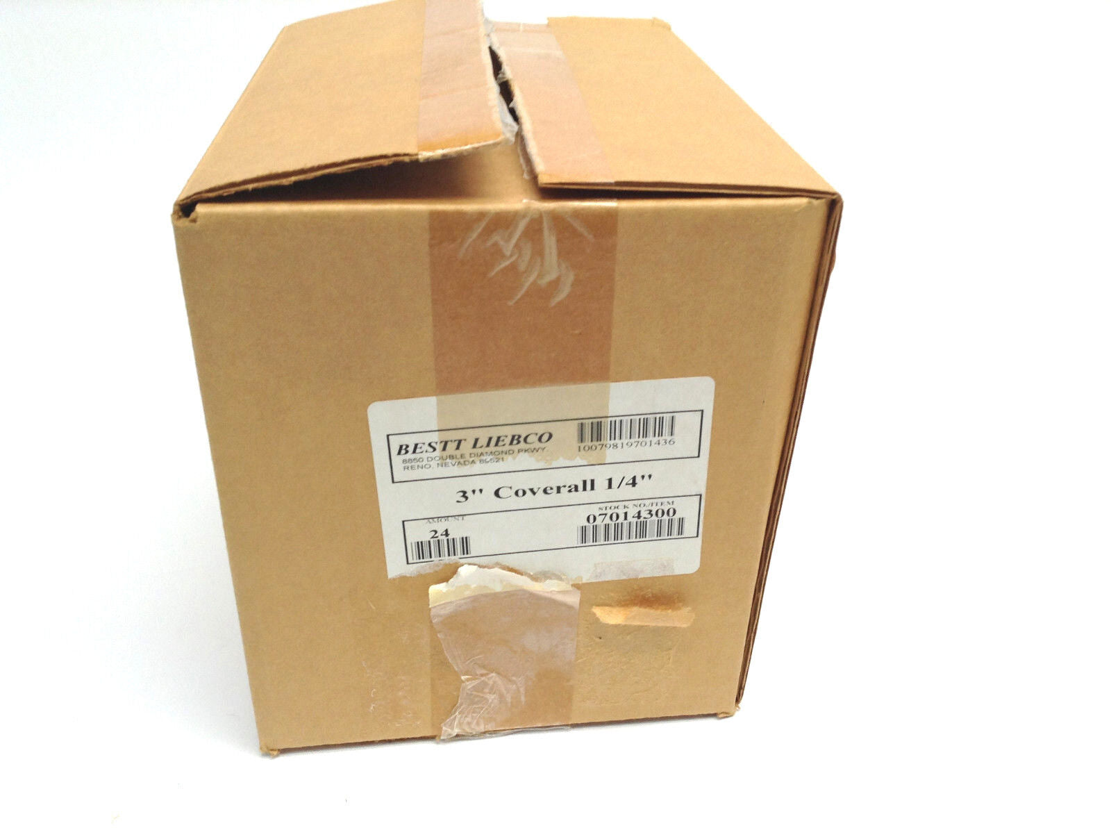 0-70143-00 | Bestt Liebco 3" Coverall 1/4" Nap Latex Paint Smooth Surface Rollers PACK OF 24 - New - Maverick Industrial Sales