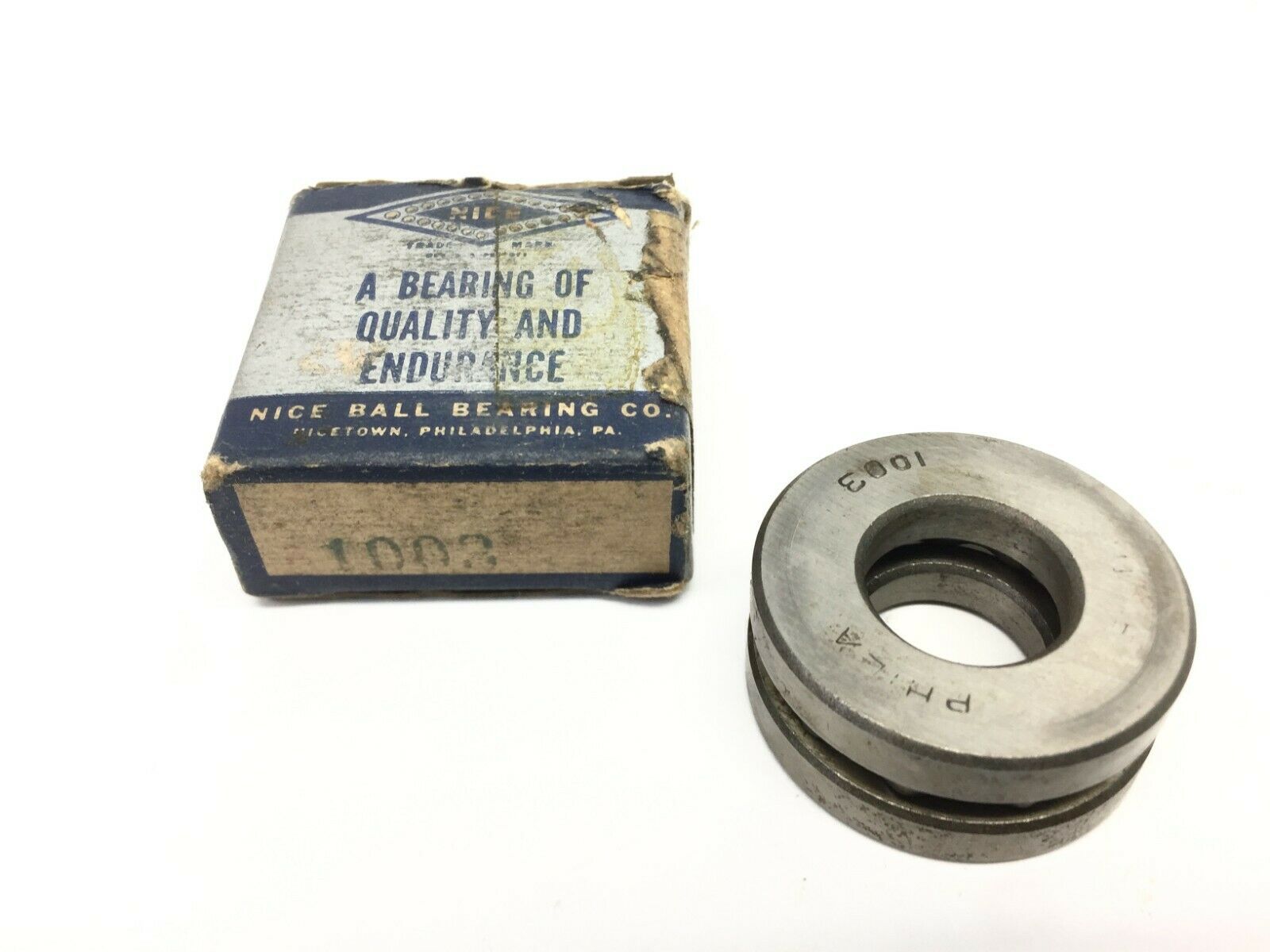1003 | Nice Thrust Ball Bearing - New – Open box - Maverick Industrial Sales