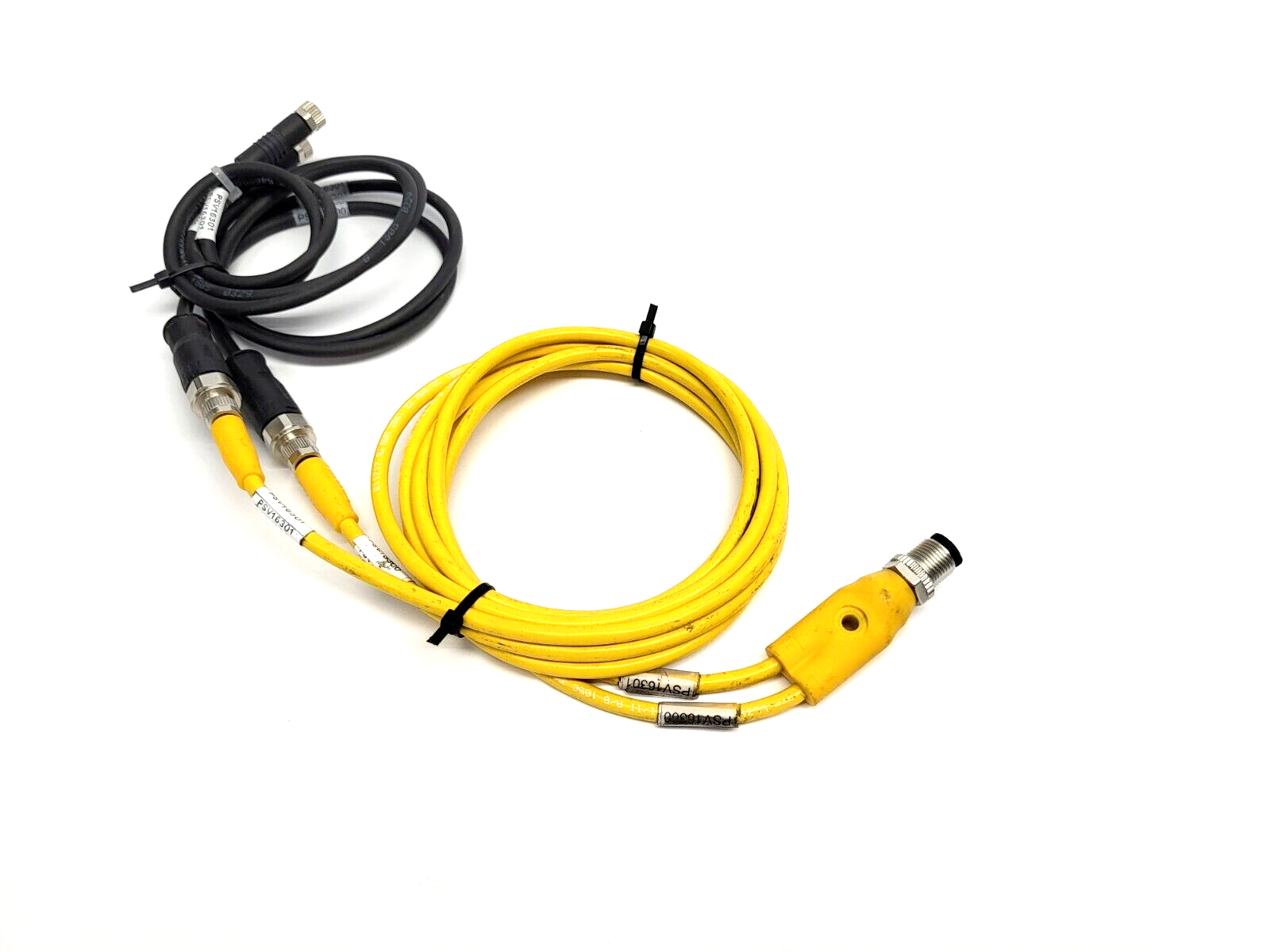 BCC M414-M313-M313-U2012-020 | Balluff Splitter Cable M8 to M12 W/ CONEC Cable - Used - Maverick Industrial Sales