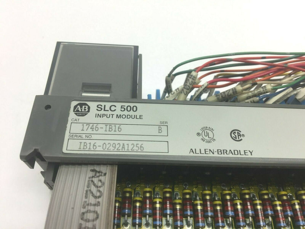 Allen Bradley 1746-IB16 PLC Input Module Ser B Missing Cover