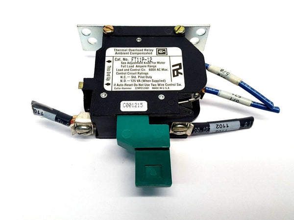 Cutler-Hammer FT11P-12 Thermal Overload Relay Ambient Compensated - Maverick Industrial Sales