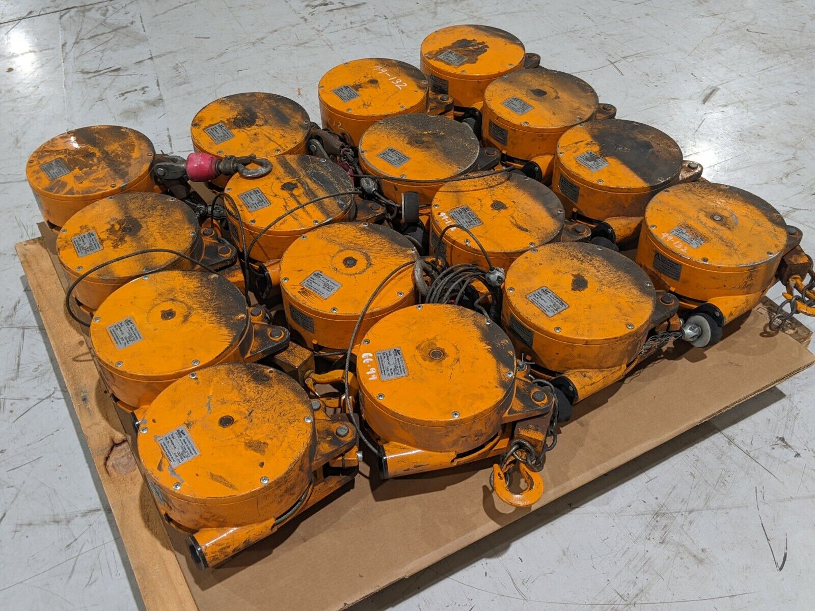 Packers Kromer 7241-4, 7241-6, 7241-3, 7241-5 Tool Balancer LOT OF 16 - For parts or not working - Maverick Industrial Sales