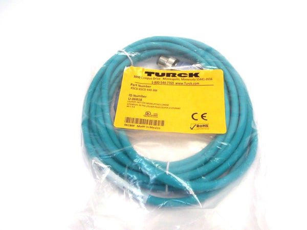 Turck RSCD RSCD 440-3M Eurofast Industrial Ethernet Cable 3m U-06818 - Maverick Industrial Sales