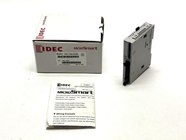 IDEC FC4A-N16B3 MicroSmart Digital I/O Module 16-pt 24VDC - Maverick Industrial Sales
