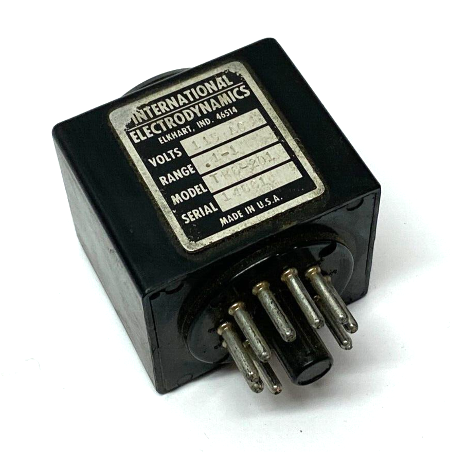 International Electrodynamics TR6-201 Time Delay Relay 11-Pole 115VAC .1-1 Range - Maverick Industrial Sales
