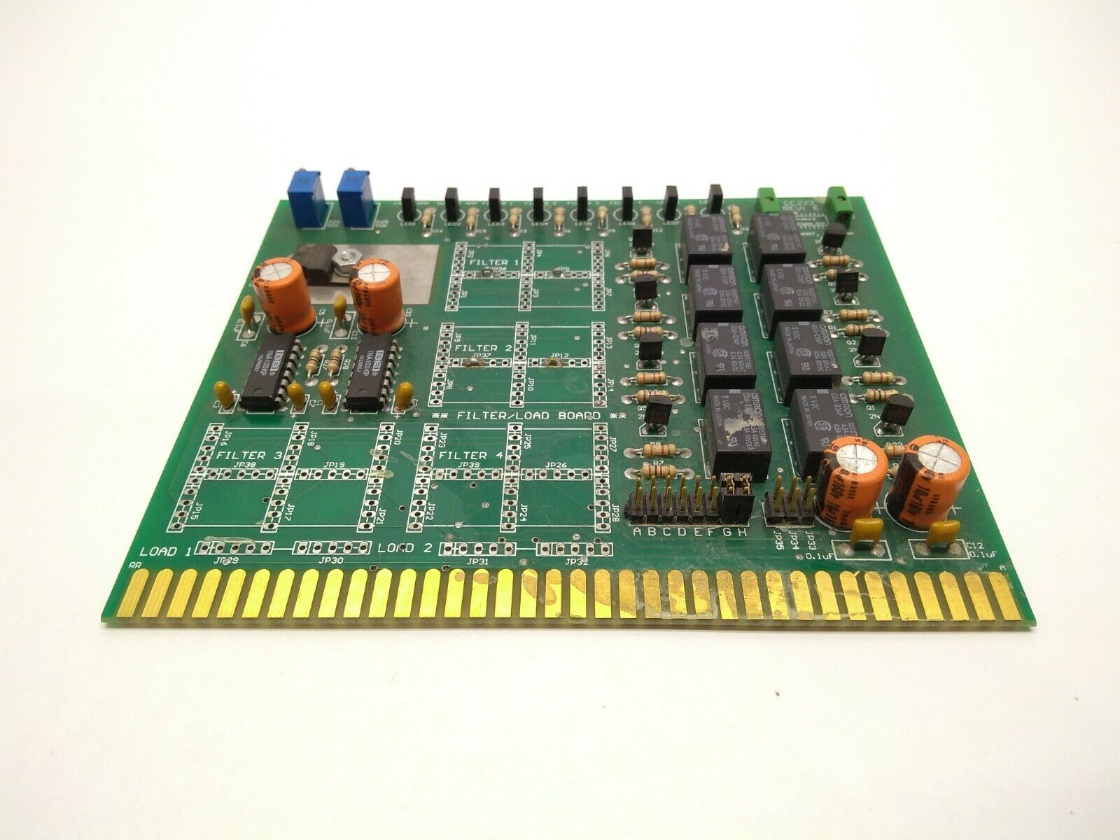 CTS CC222 REV E PCB Control Board - For parts or not working - Maverick Industrial Sales