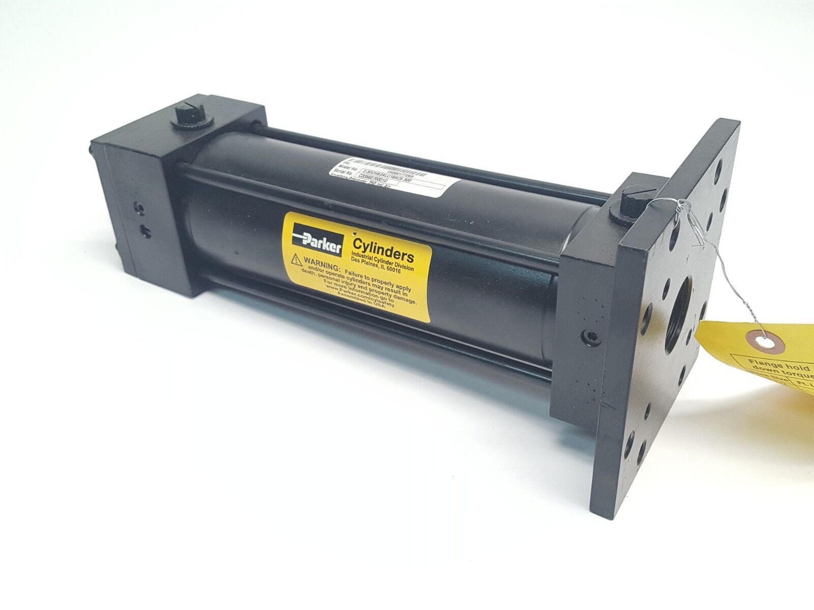 Parker 2.50CHB2ALU18AC6.500 1H000177269 Heavy Duty Hyd Cylinder 250 PSI - New – Open box - Maverick Industrial Sales