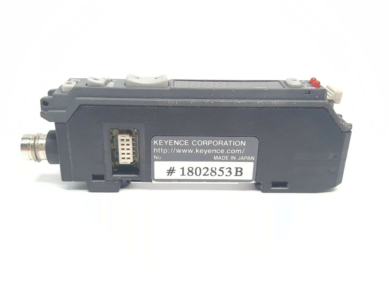 Keyence FS-V34CP Fiber Amplifier, M8 Connector Type, Expansion Unit, PNP - Maverick Industrial Sales