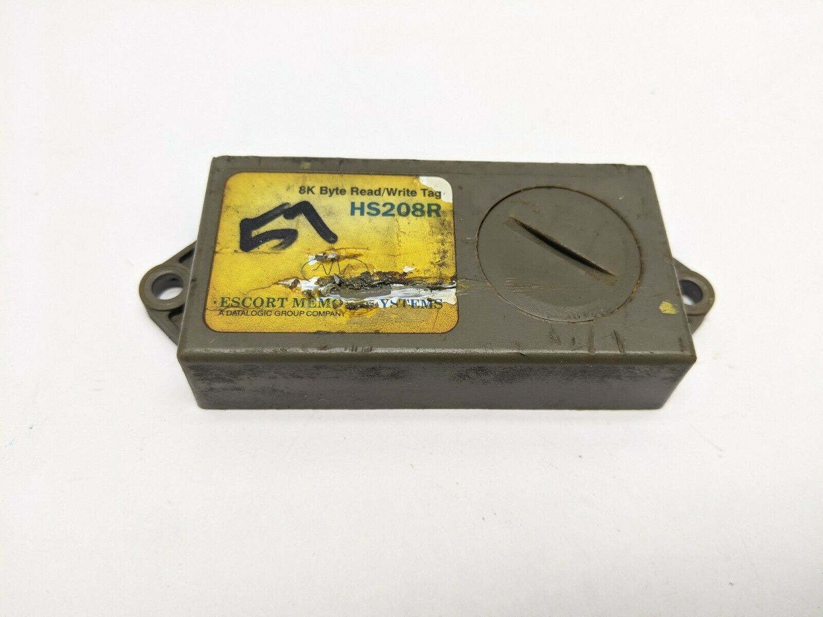 HS208R | Datalogic Escort Memory Systems 8KB Read/Write RFID Tag - Used - Maverick Industrial Sales