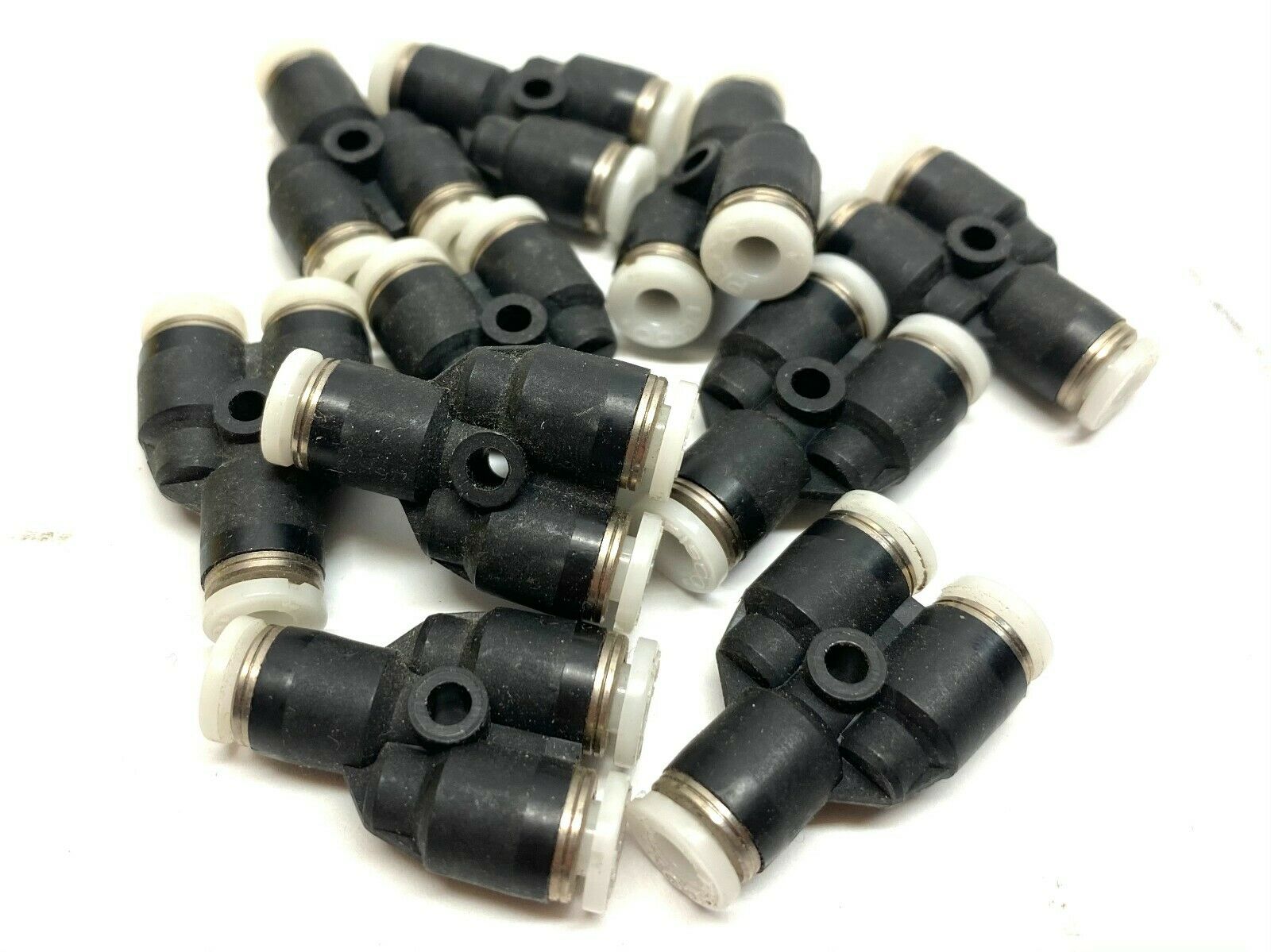 Pisco PY4M Push-In Fitting 4mm "Y" Tube Union LOT OF 10 - Used - Maverick Industrial Sales