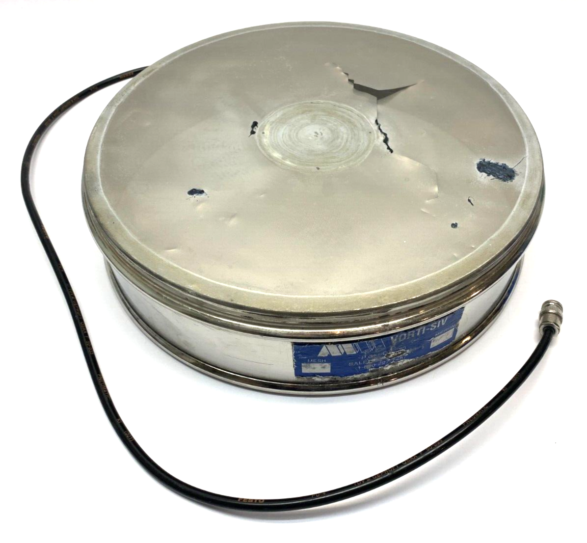 Vorti-Siv RBF-12 Stackable Sieve Micron Mesh Filter Micron 200 DAMAGED MESH - For parts or not working - Maverick Industrial Sales