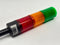 Cutler Hammer E26BL Ser A2 Stacklight Base w/ E26 Ser A2 Lights Red Amber Green - Maverick Industrial Sales