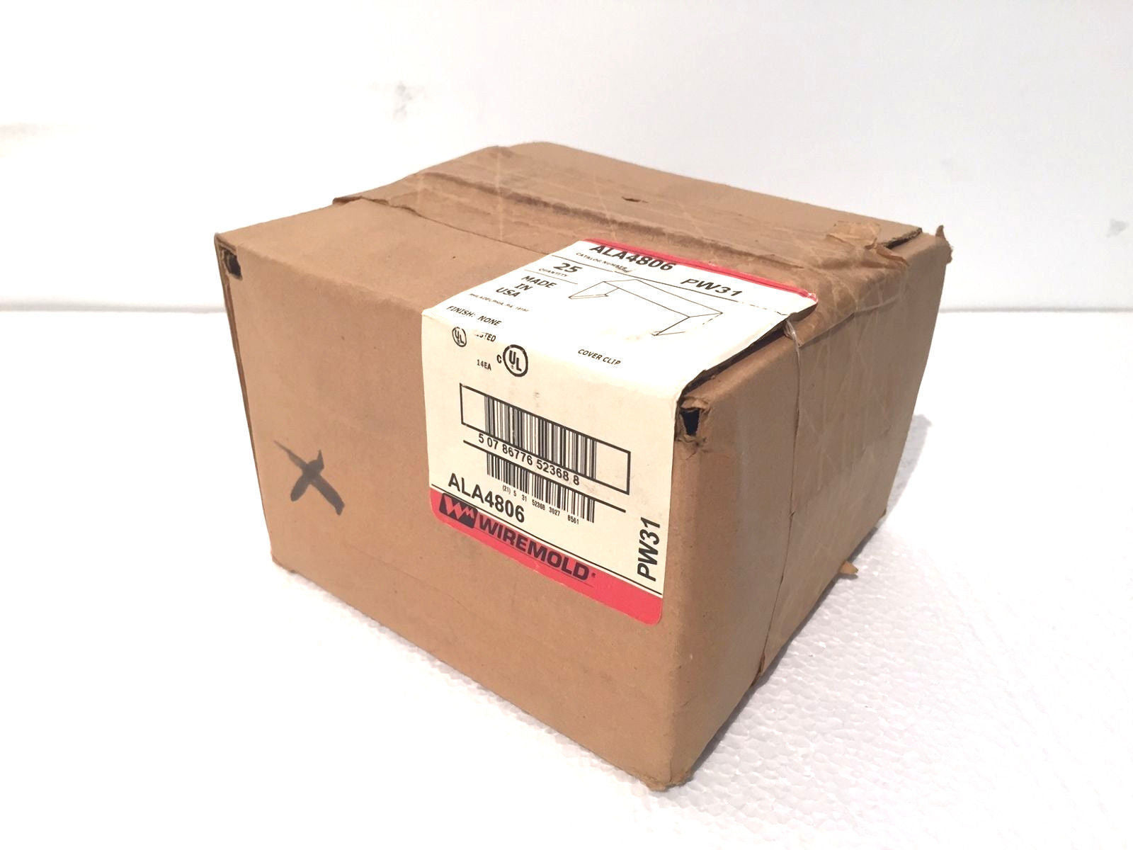 Wiremold PW31 ALA4806 Cover Clips BOX OF 25 - New – Open box - Maverick Industrial Sales