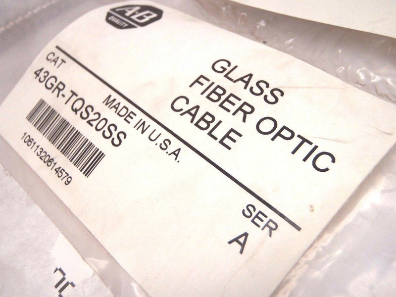 Allen Bradley 43GR-TQS20SS Glass Fiber Optic Cable - Maverick Industrial Sales
