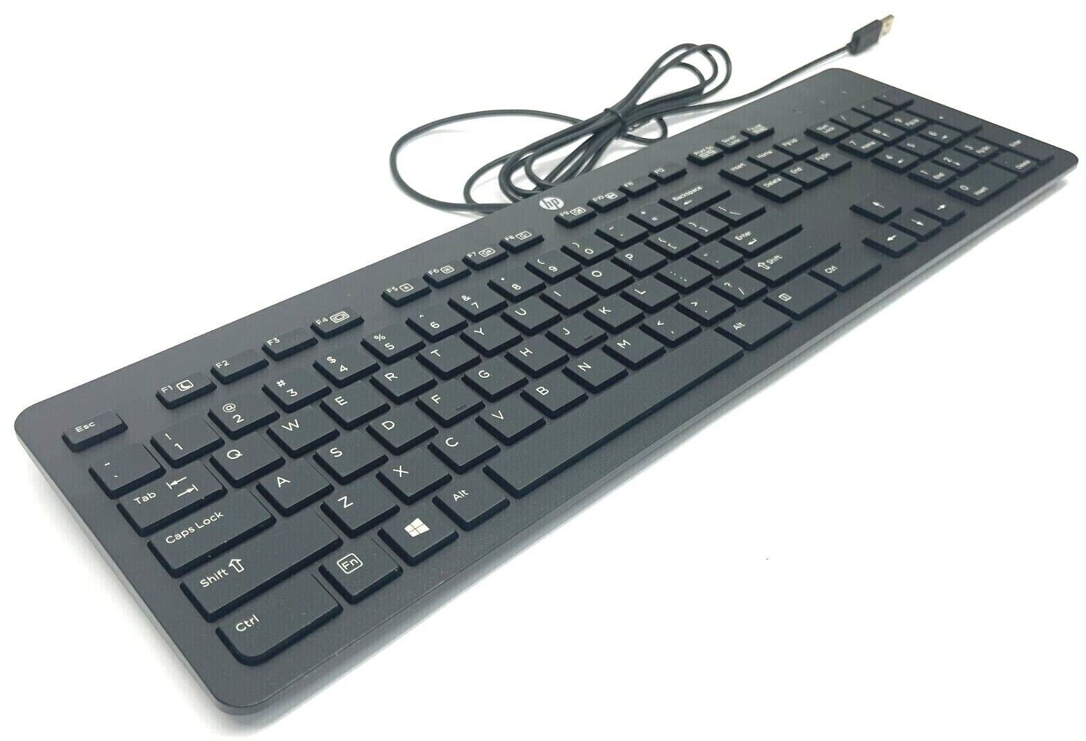 PH0U | HP Wired USB Slim Keyboard - Open box - Maverick Industrial Sales