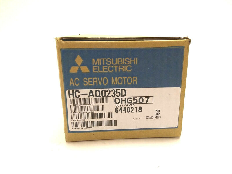Mitsubishi HC-AQ0235D Melservo AC Servo Motor - Maverick Industrial Sales