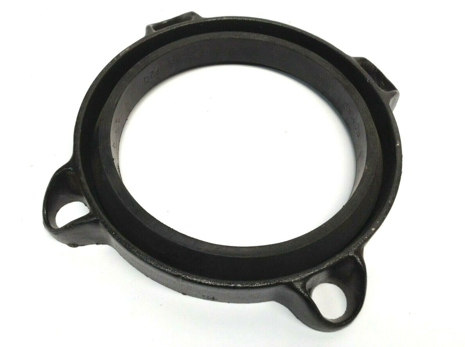 Romac 6 BLKFCA Ductile Iron Coupling Face with Romac 8R201S0720 Black 6.86-7.20 - Maverick Industrial Sales