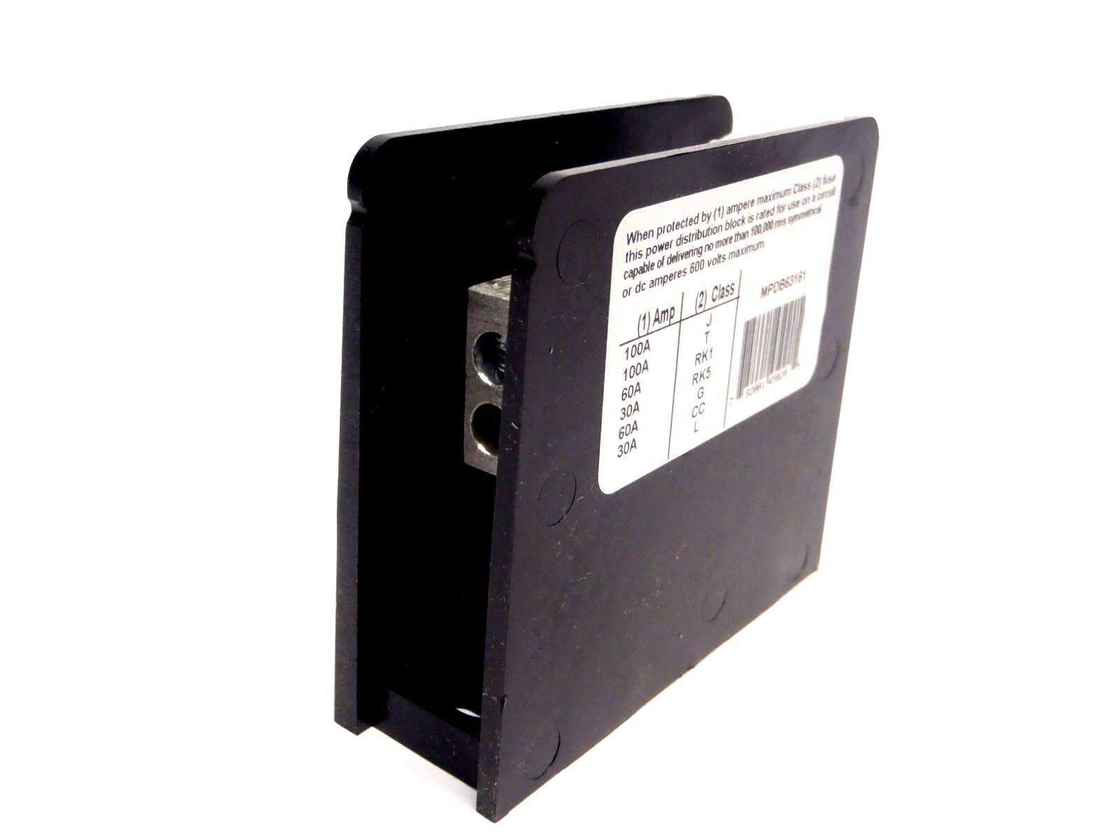 Ferraz Shawmut Mersen MPDB63161 Power Distribution Block 1000V 65A AL 85A AL - Maverick Industrial Sales