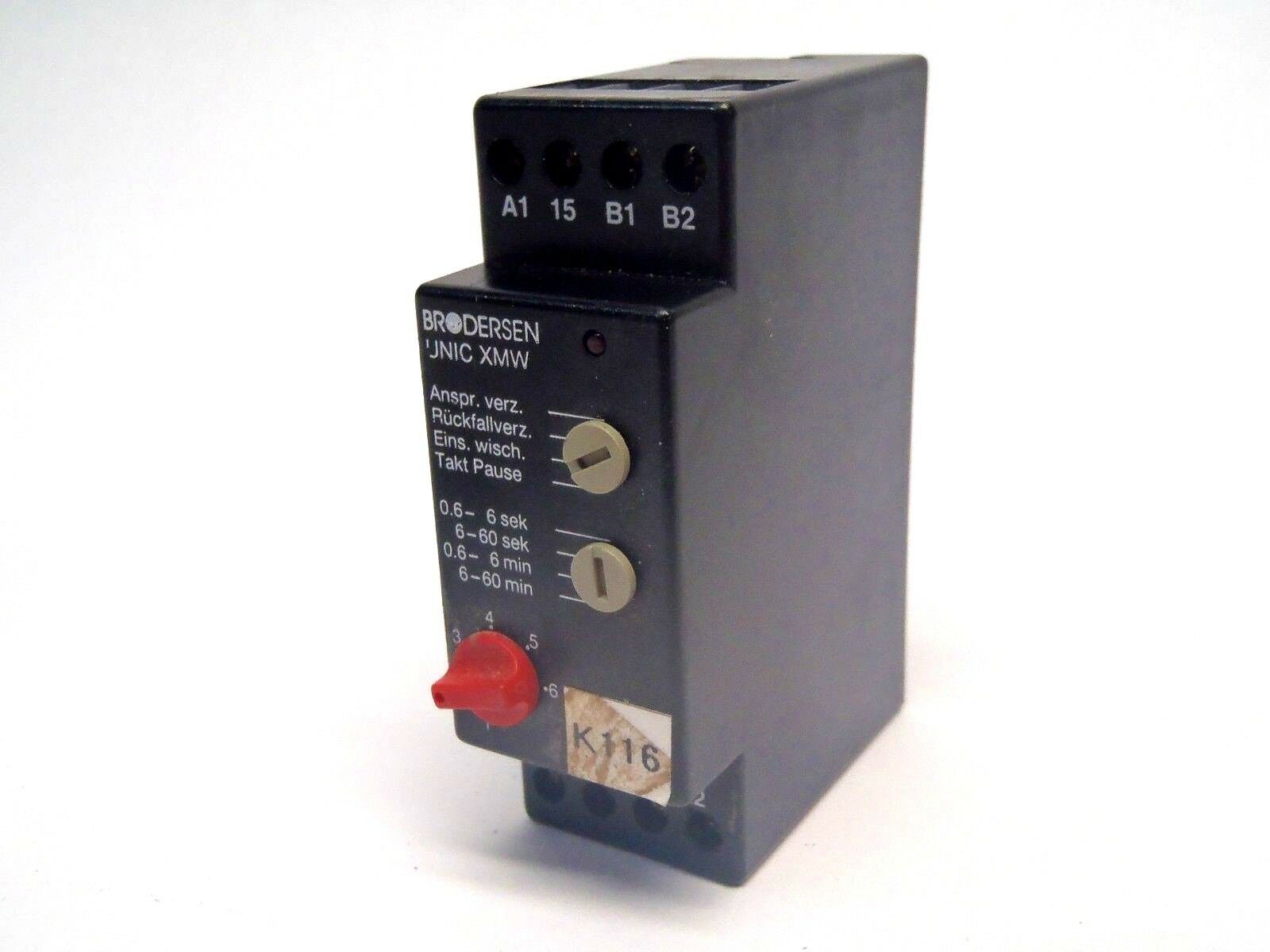 Brodersen XMW-D1 Multi-Function Timer Relay UNIC XMW - Maverick Industrial Sales