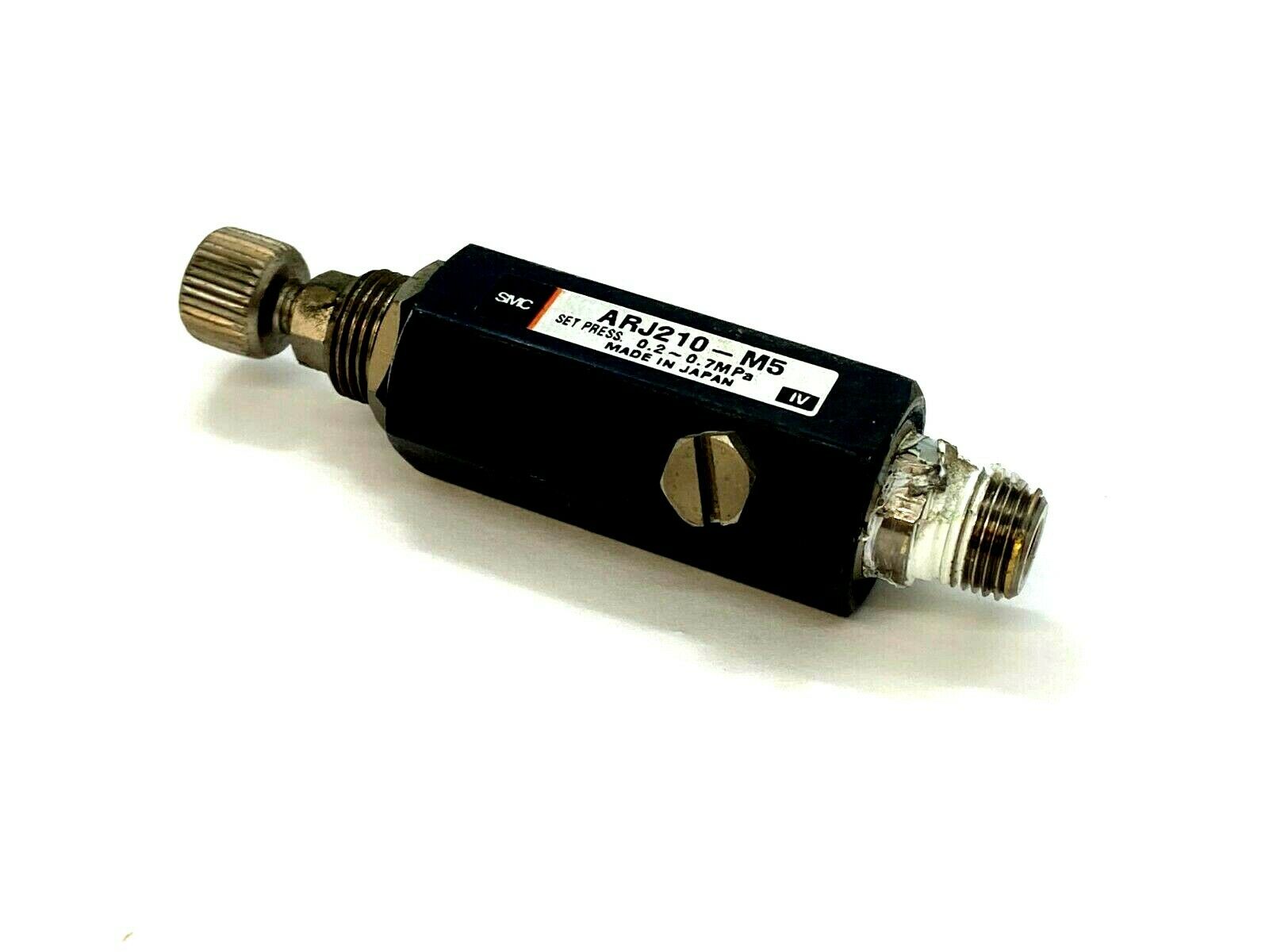 ARJ210-M5 | SMC Miniature Pneumatic Regulator - Used - Maverick Industrial Sales