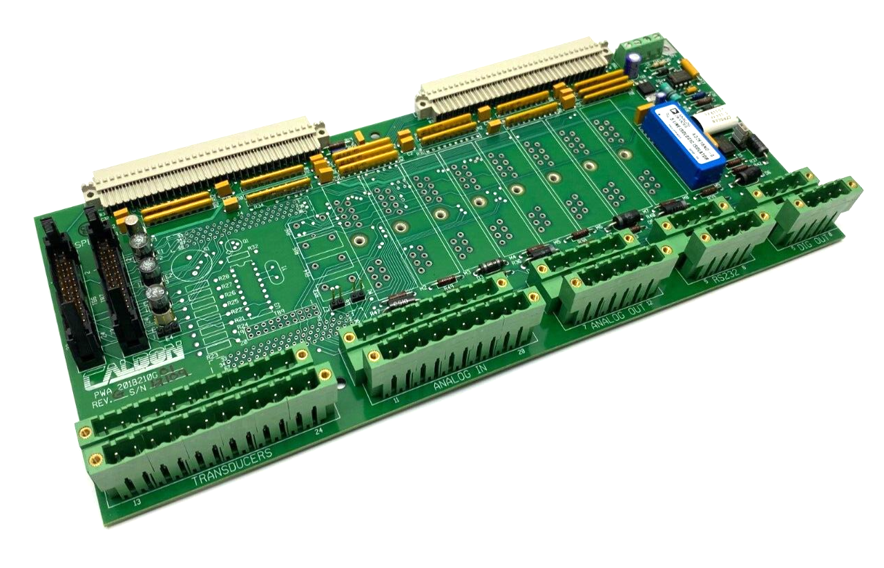 201B210G01 | Caldon Rev. G APU Backplane Card - Used - Maverick Industrial Sales