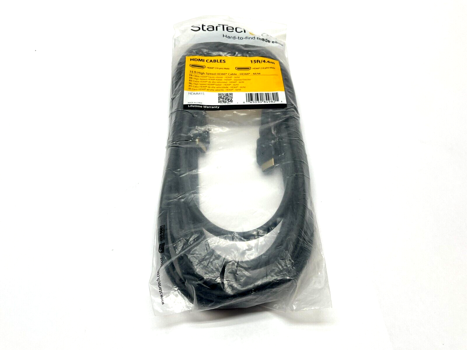 HDMM15 | Star Tech High Speed HDMI Cable M/M 15ft - New - Maverick Industrial Sales