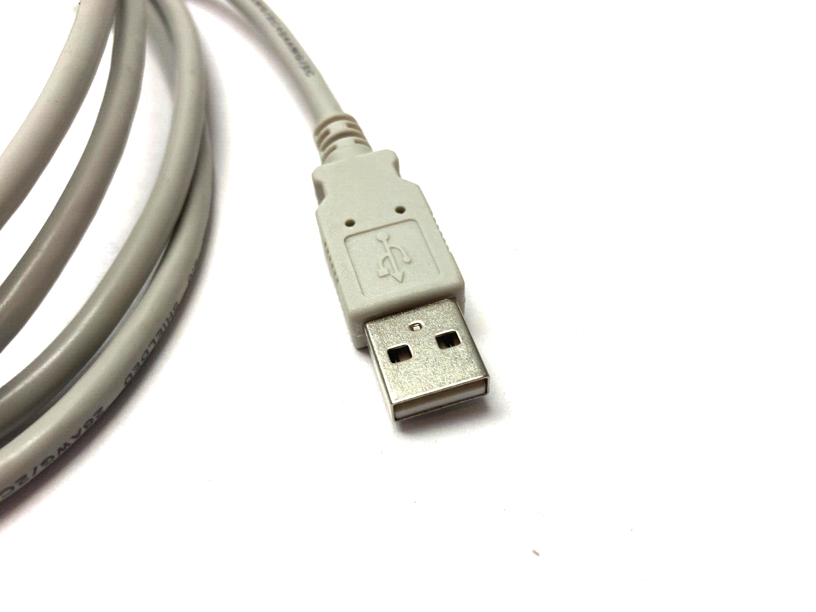 Advantech B+B SmartWorx TID 60000467 USB AM/BM Printer Cable 6' Length, GRAY - Maverick Industrial Sales