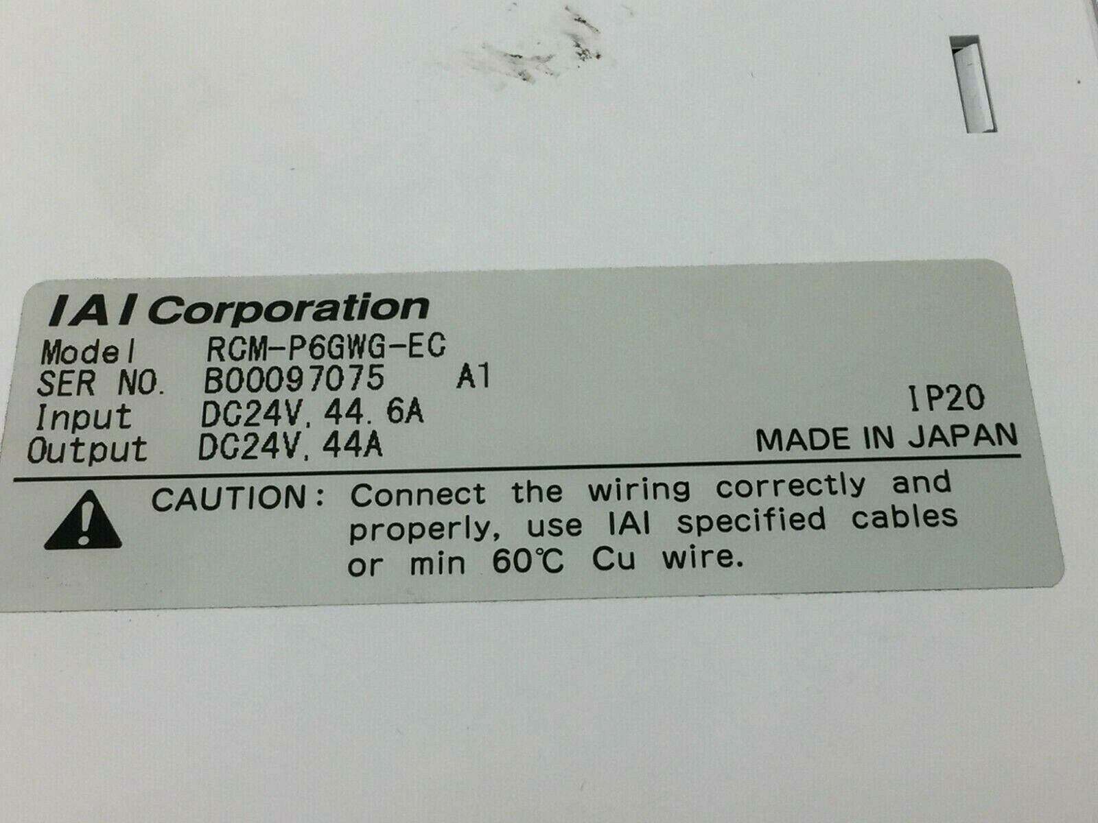 IAI RCM-P6GWG-EC EtherCAT Fieldbus Communication Gateway Unit - Maverick Industrial Sales