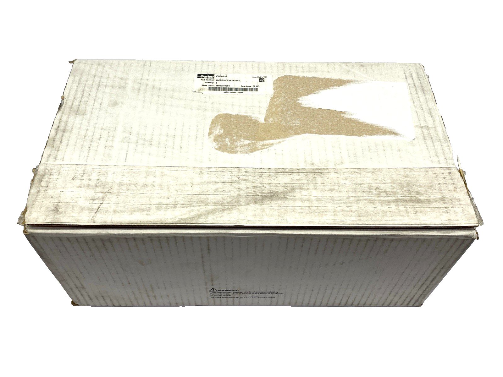 Parker 40CN210QEVE2KS244 Medium Pressure Inline Filter 1000PSI - Maverick Industrial Sales