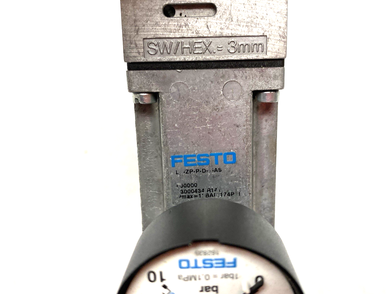 Festo LR-ZP-P-D-1-AS Intermediate Pressure Regulator Plate 13000434 - Maverick Industrial Sales