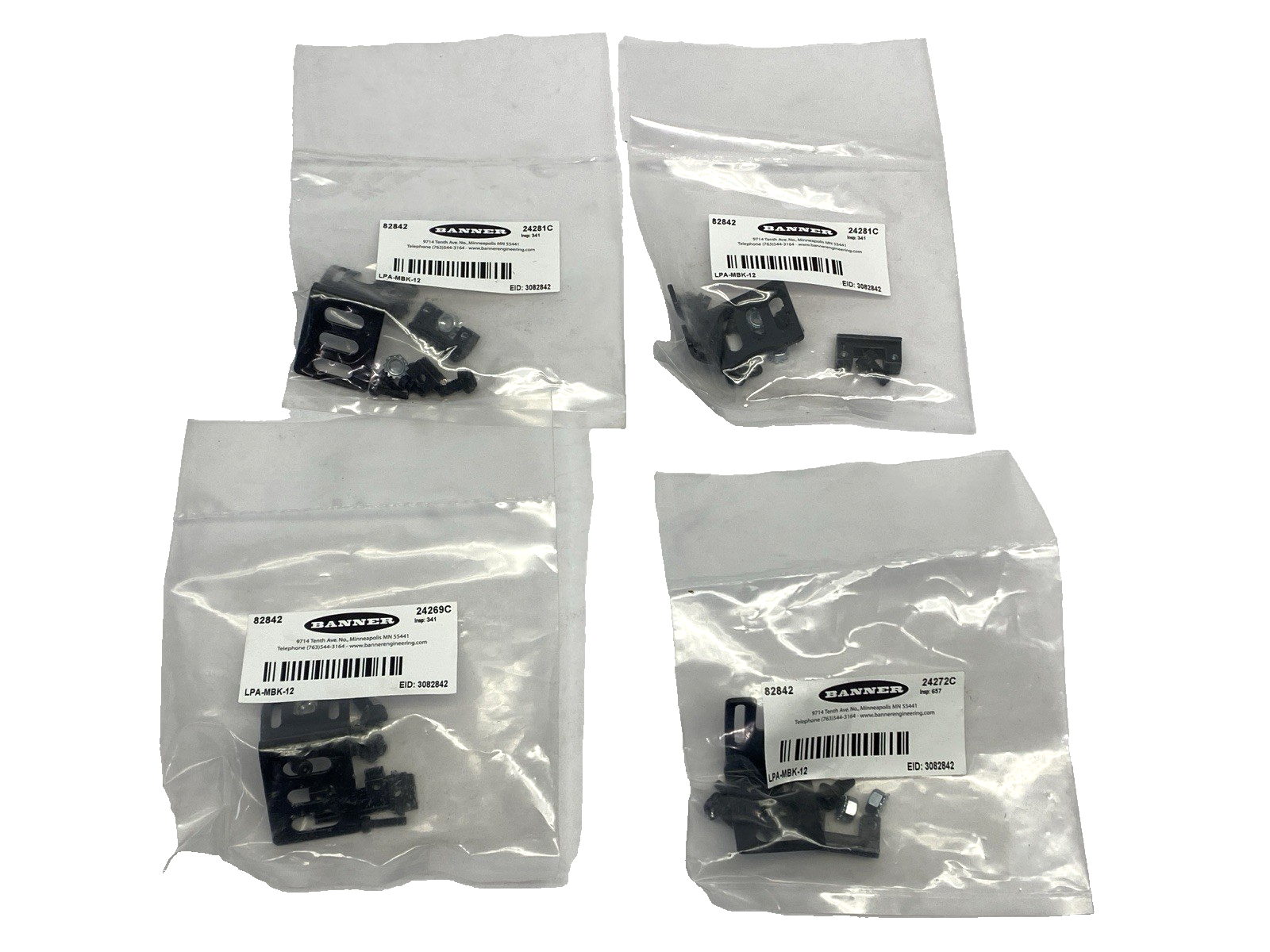 SLPCP14-550P88 | Banner Safety Light Curtain Emitter & Receiver Pair Type 4 83749 - New – Open box - Maverick Industrial Sales