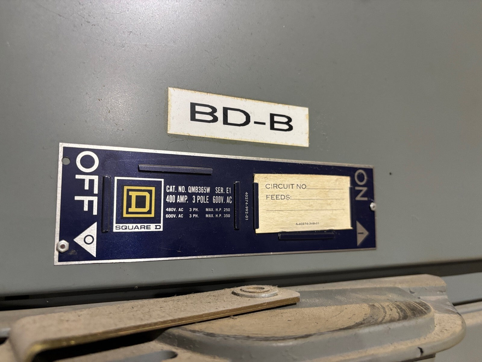 Square D QED 2 Power Style Switchboard, 3000A, QMB367W, (2) QMB365W, QMB366W - Maverick Industrial Sales