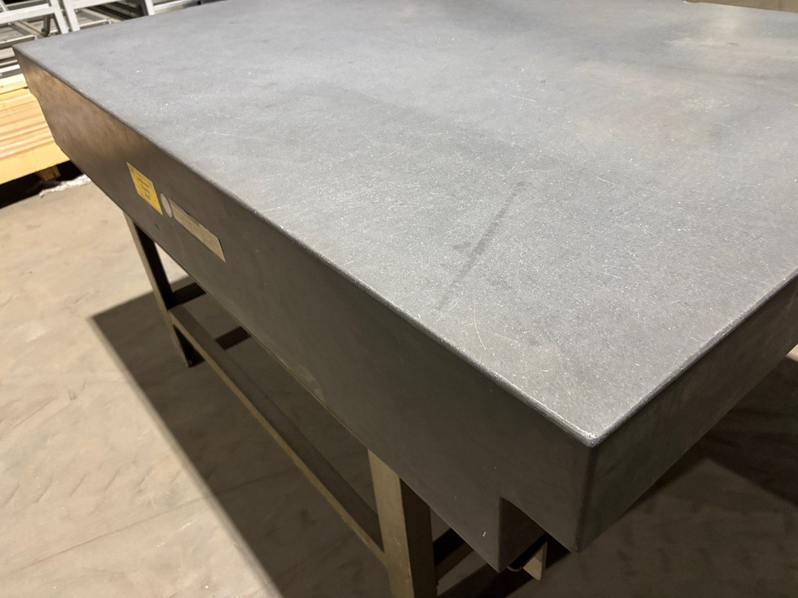 Continental Granite Corp 48x72x10-2 Grade A, Class 1, Black Inspection Table - Maverick Industrial Sales