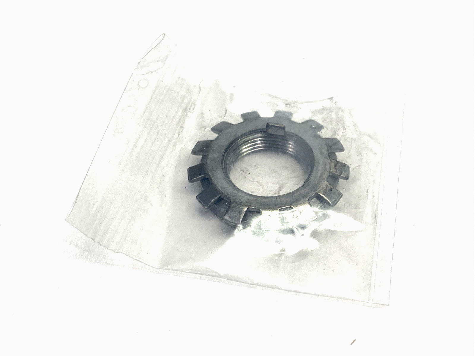 MiSUMi JLNK17 Bearing Lock Nut w/Tooth Lock Washer M17x1, Steel LOT OF 8 - Maverick Industrial Sales
