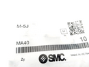 SMC M-5J M Miniature Extended Fitting M5x0.8 MA40 LOT OF 10 - Maverick Industrial Sales