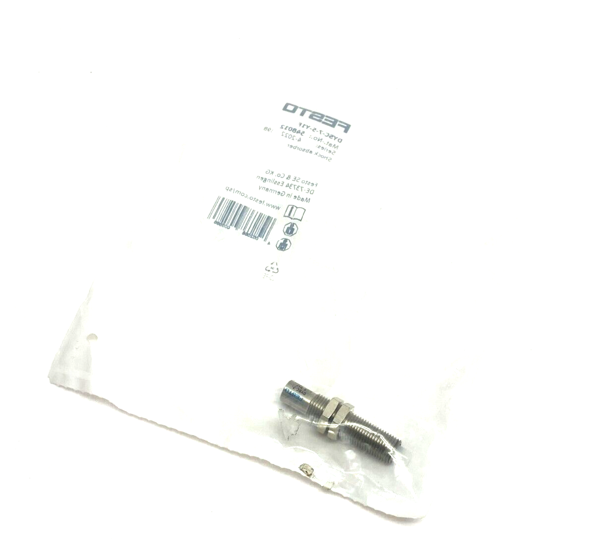 Festo DYSC-7-5-Y1F Shock Absorber 548012 - Maverick Industrial Sales