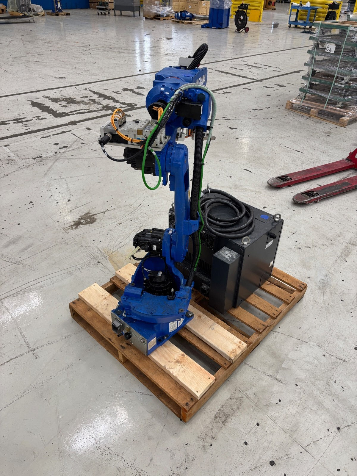 Yaskawa YR-1-06VXH12-A00 Robot System, YRC1000/GP12 Controller ERAR-1000, 2017 - Maverick Industrial Sales