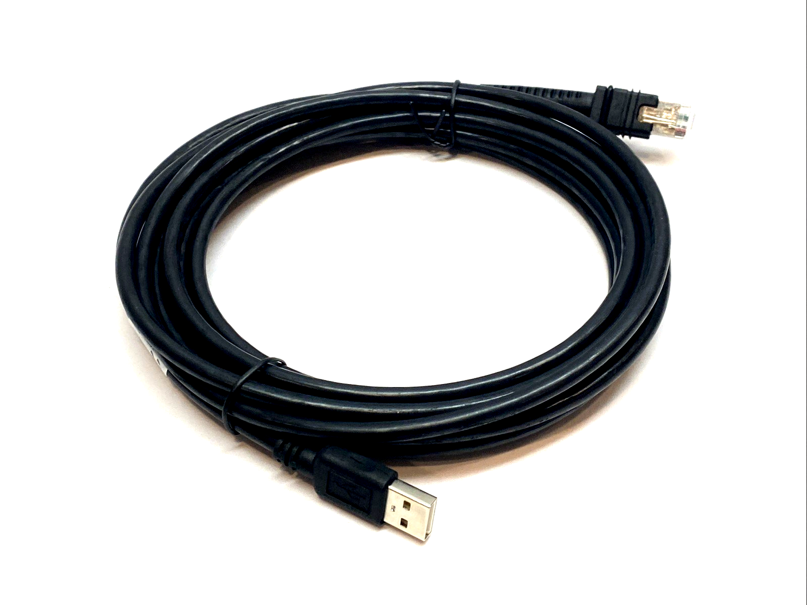 Zebra CBA-U47-S15ZAR Shielded USB Cable Series A, 15ft Straight, BC 1.2 - Maverick Industrial Sales