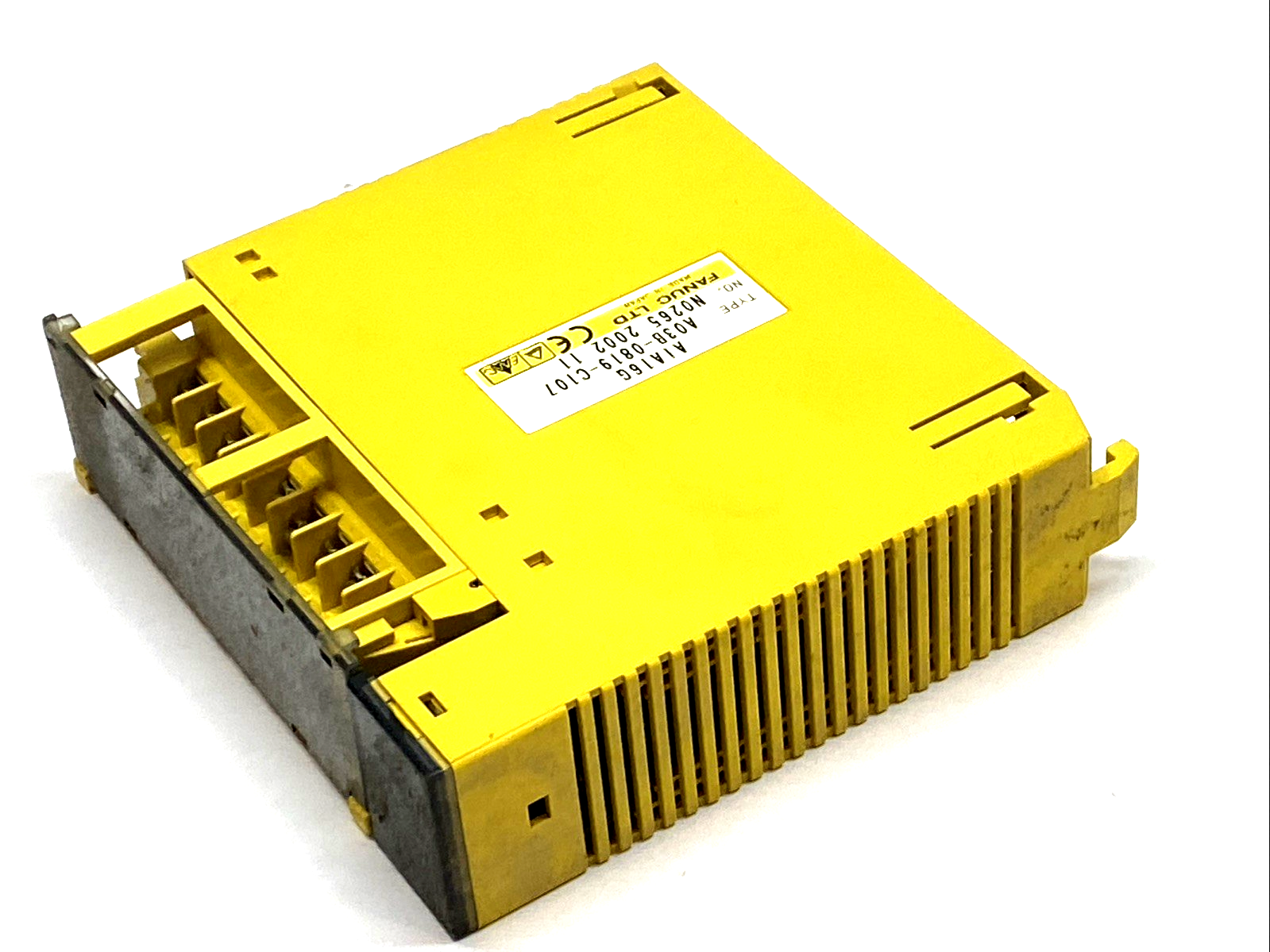 AIA16G | FANUC AC Input Module 16-Point 100VAC A03B-0807-C107 MISSING SCREWS - Used - Maverick Industrial Sales