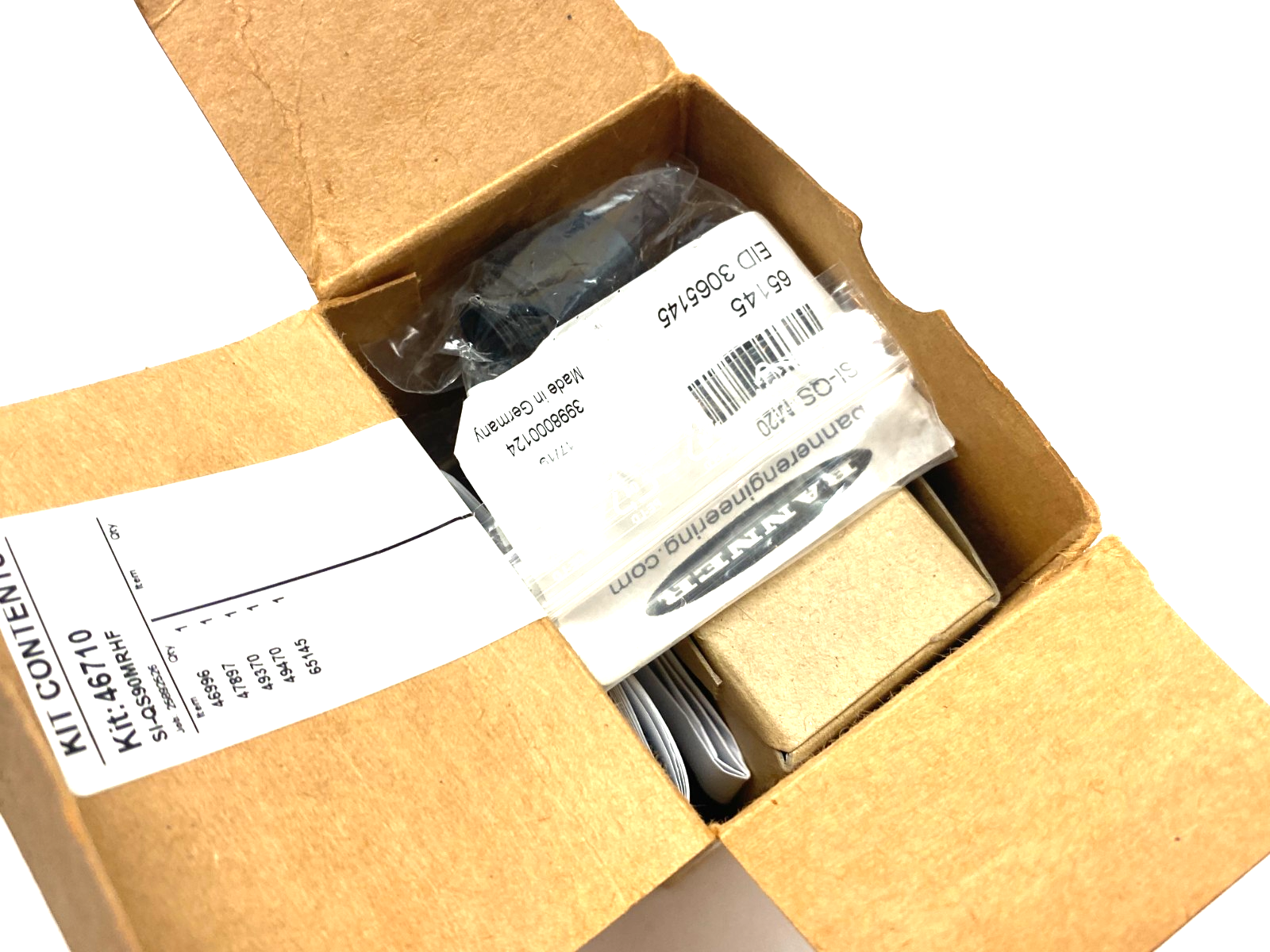 Banner SI-QS90MRHF Compact Flat-Pack Safety Switch Horizontal Radius 46710 - Maverick Industrial Sales