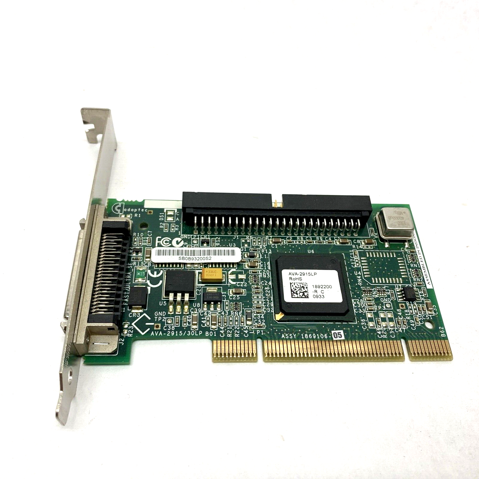 Adaptec AVA-2915LP AVA-2915/30LP Board 1869106-05 - Maverick Industrial Sales