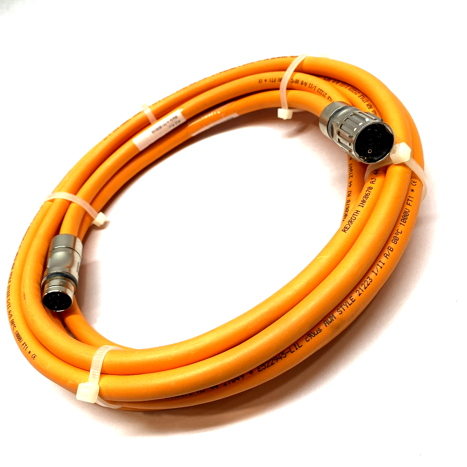 Bosch Rexroth RKL4805/005,0 Power Cable R911390113 3m - Maverick Industrial Sales