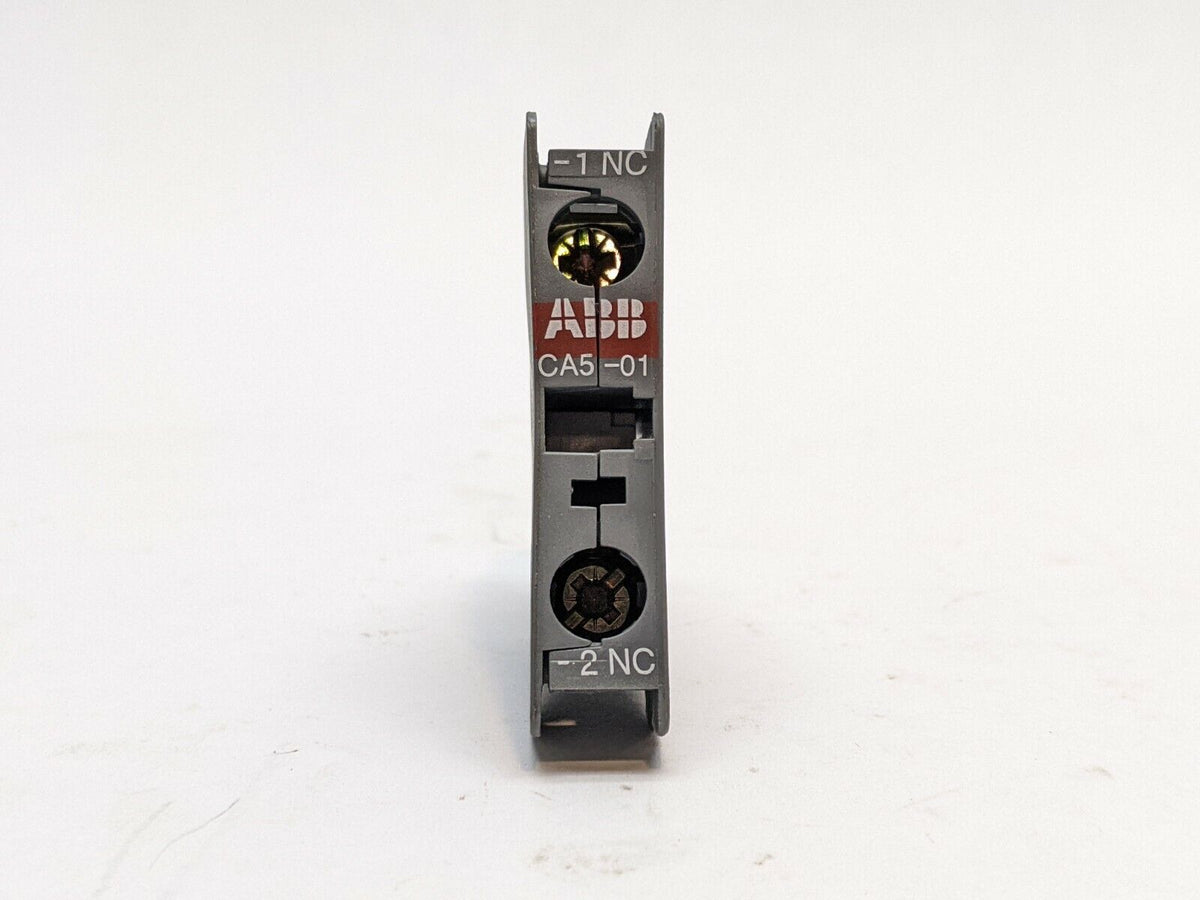 Ca5 01 CA5-01 | ABB CA5-01 Auxiliary Contact Front Mount Block 1 NC