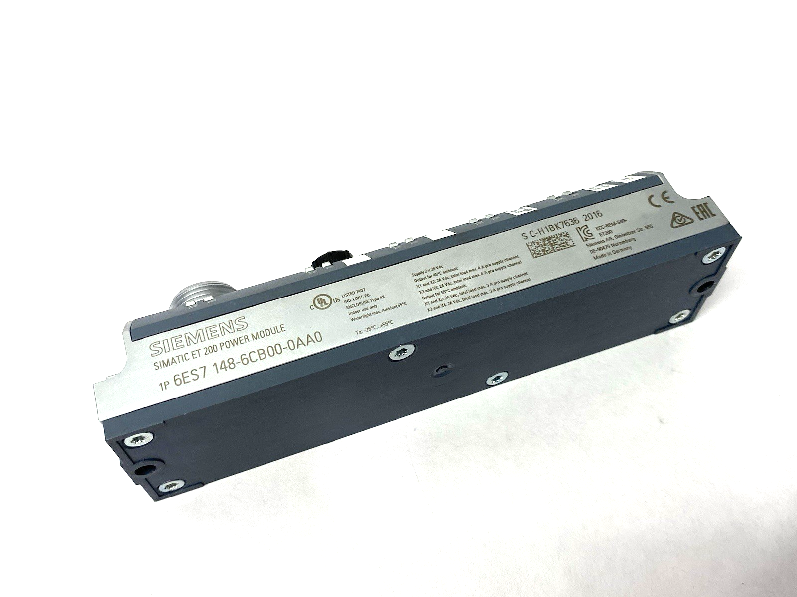 6ES7148-6CB00-0AA0 | Siemens SIMATIC DP ET200eco PN, Power Distributor DC24V - Used - Maverick Industrial Sales