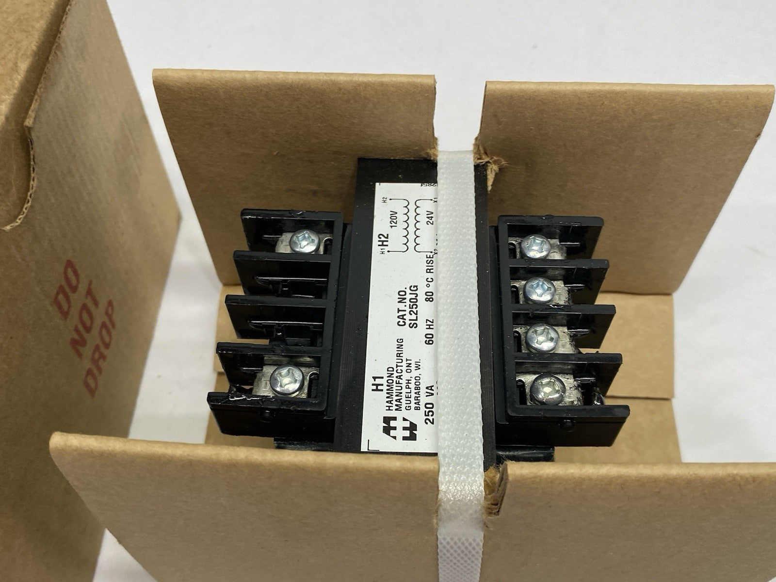 SL250JG | Hammond Manufacturing Control Transformer 250VA 60Hz - New - Maverick Industrial Sales