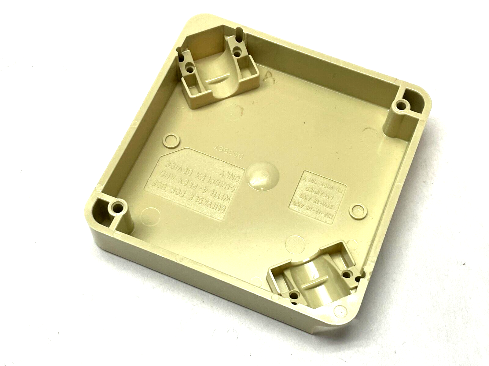 Hubbell HBL4PBI 4-Plex Portable Box Accessory 4" Square Screw Mount - Maverick Industrial Sales