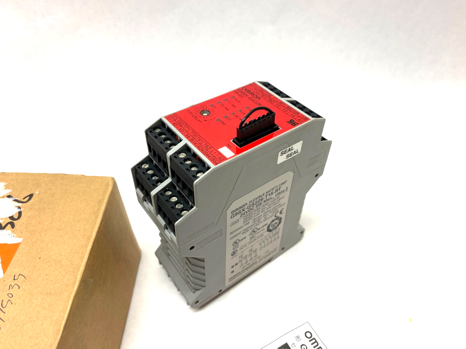 Omron G9SX-GS226-T15-RT Flexible Safety Relay Unit 24VDC 5W Max - Maverick Industrial Sales