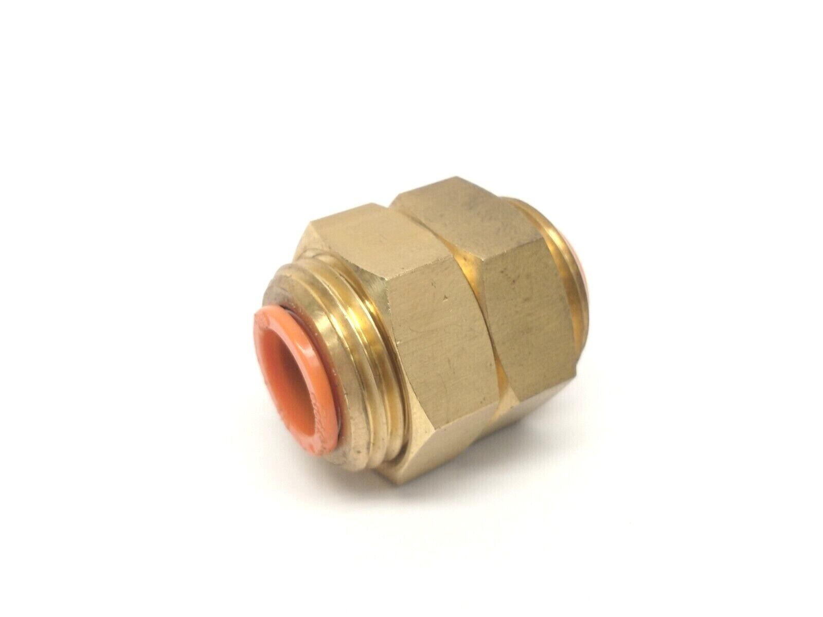 SMC KQ2E13-00A Bulkhead Union One-Touch Fitting 1/2" Tube Size LOT OF 5 - Maverick Industrial Sales