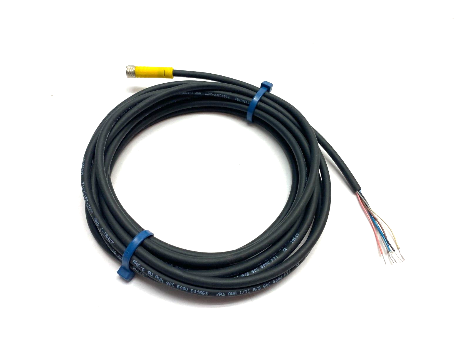 Turck 101551082 Flexlife Sgl-Ended M8 6-Pin Female to 6-Wire Cordset 13' Length - Maverick Industrial Sales