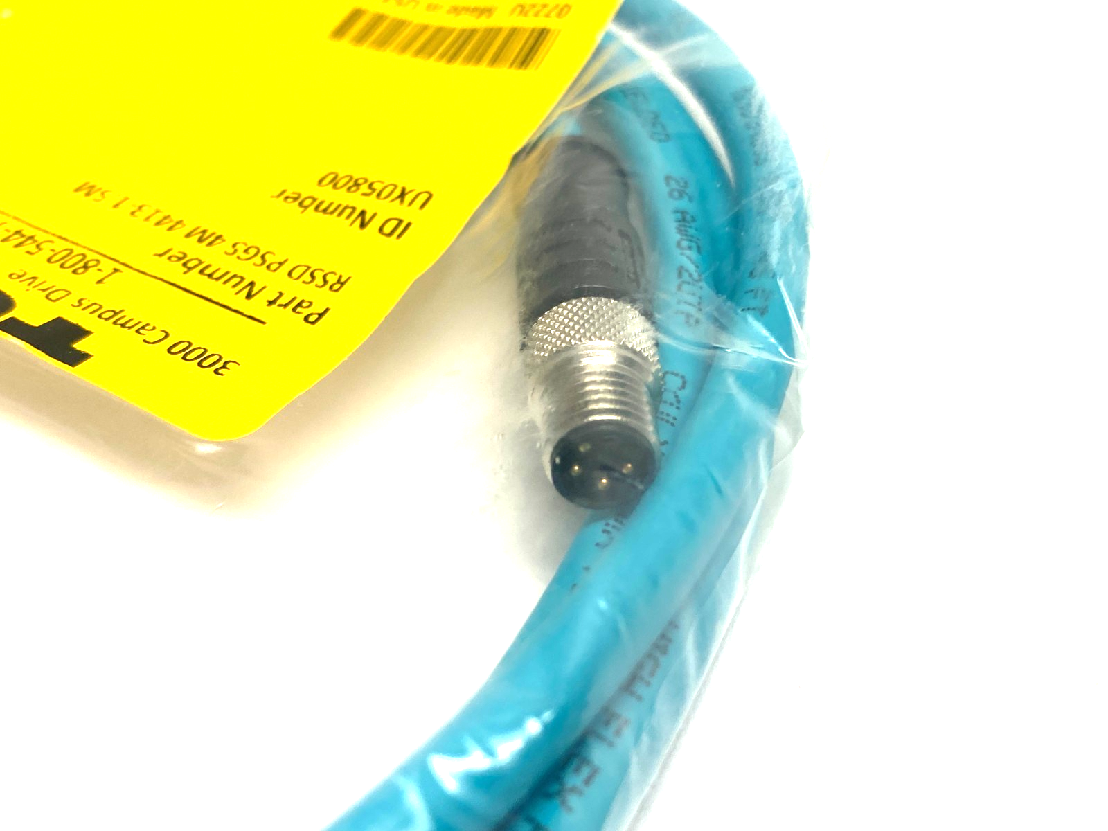 Turck RSSD PSGS 4M 4413-1.5M Double Ended Connection Cordset UX05800 - Maverick Industrial Sales